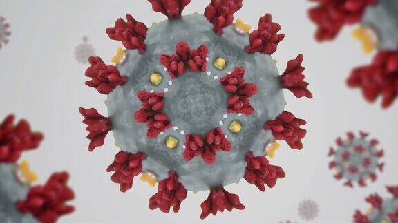 COVID-19omicron冠状病毒变种改变形态