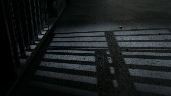 监狱的阴影使视图生动