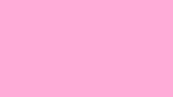2D动画情人节在粉红色的背景