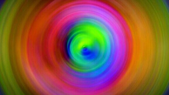 漩涡背景在多颜色可循环