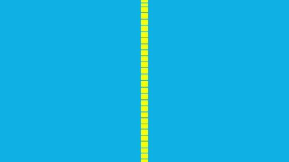 黄色的虚线分割的框架