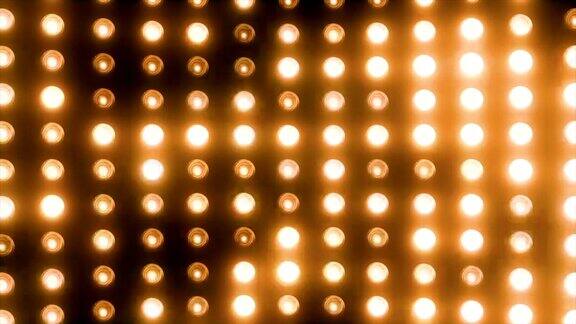 派对红色LED灯墙为舞台可循环