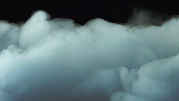 雾爆炸干冰冒烟