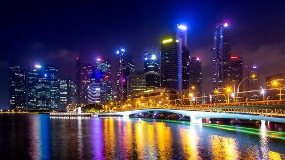 《新加坡夜景》4K延时(放大)