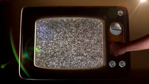 复古的电视倒计时