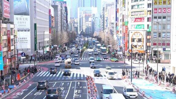 新宿东京的交通状况