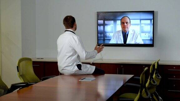 医生会议使用视频会议