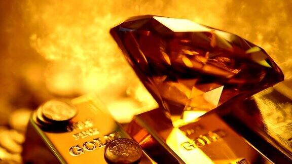 琥珀钻石和黄金资产