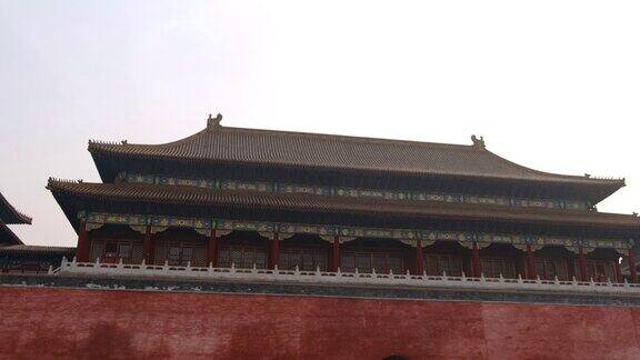 位于北京市中心的紫禁城古宫宫中国北京