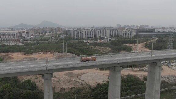 基础设施火车高架桥建设