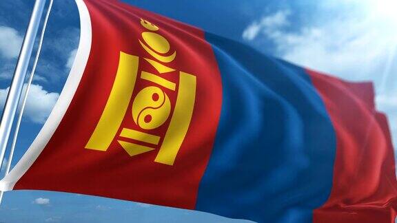 蒙古国旗|可循环