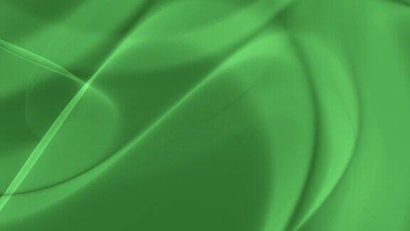 可循环的绿色软曲线