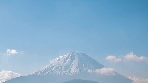 富士山的时间流逝