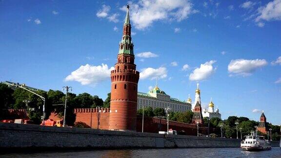 克里姆林宫和莫斯科河的景色