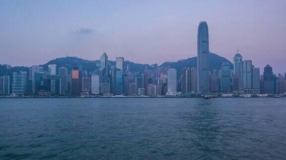 香港与维多利亚港从黑夜到白天的时间间隔为4K