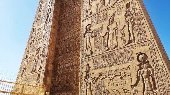 埃及卡纳克神庙遗址卢克索最大的露天博物馆