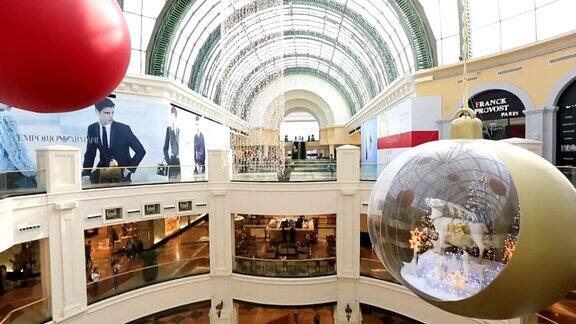 阿联酋迪拜的阿联酋购物中心