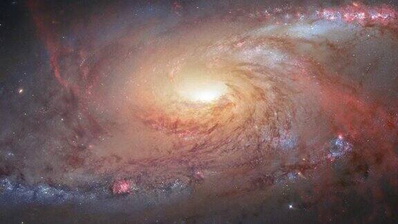 4K美国宇航局Cinemagraph收集-Messier106星系