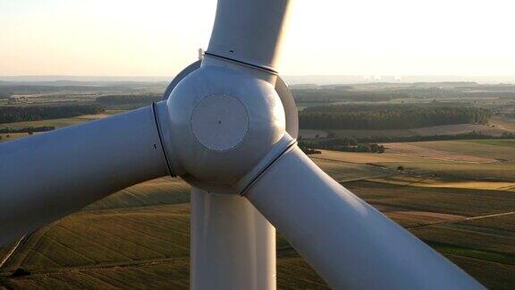 风力涡轮机在德国制造可再生能源