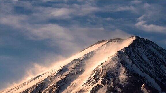 近距离看富士山