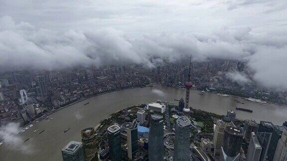 上海雾延时