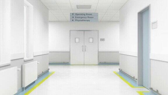 医院楼层-进入手术室