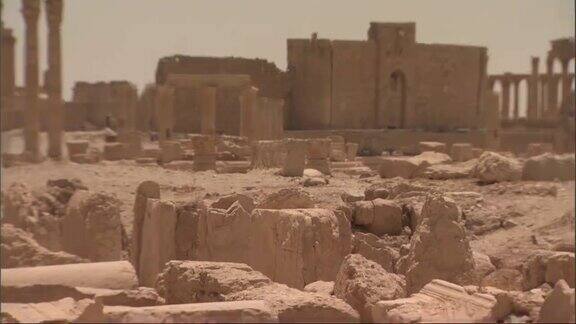 战前大马士革历史古城帕尔米拉
