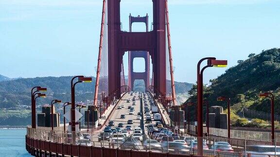 美国加州旧金山的金门大桥太平洋西海岸