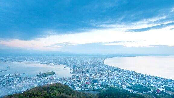 函馆市日本函馆山的夜景