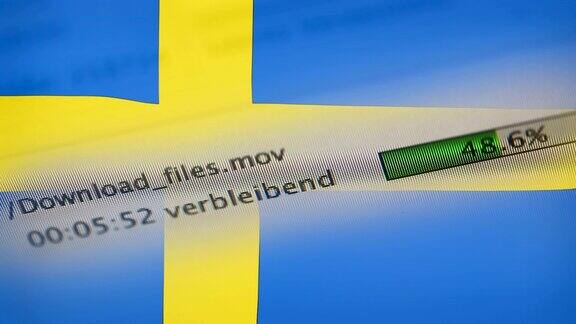 在电脑上下载文件瑞典标志