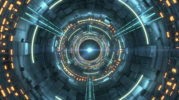 未来科幻隧道