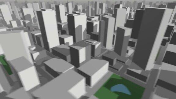 3D城市地图旋转