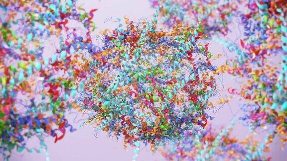 氨基酸链或称为蛋白质的生物分子