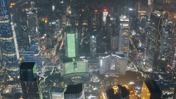 中国广州CBD夜景