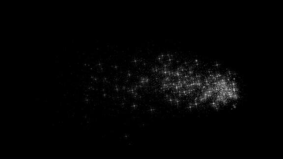 飞行星空霾在黑色背景高清1920x1080