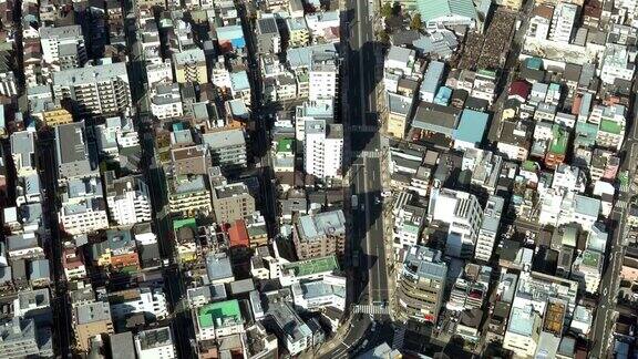 东京市区交通鸟瞰图