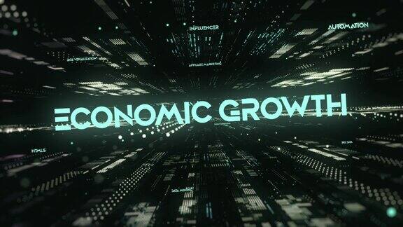数字数据技术词汇经济增长