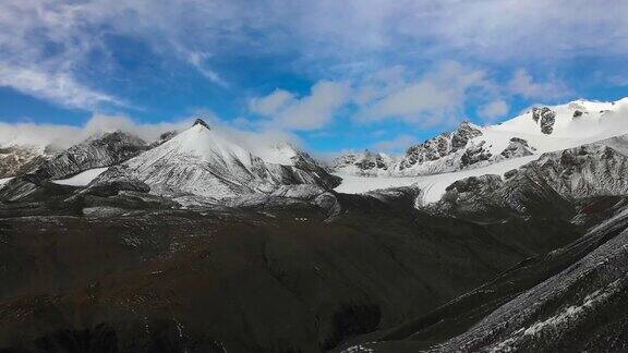 RT西藏高原冈石卡雪山