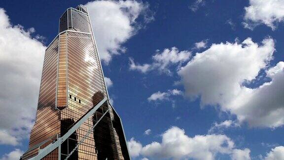 俄罗斯莫斯科国际商务中心(城)的摩天大楼