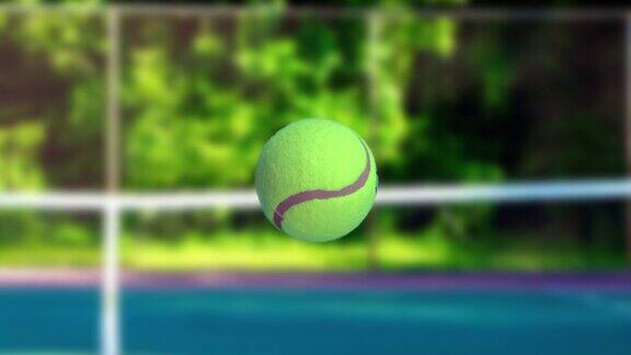 网球移动慢动作