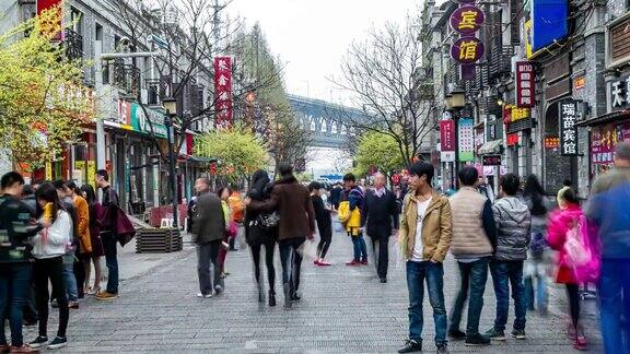 武汉城市的变迁和建筑的全景