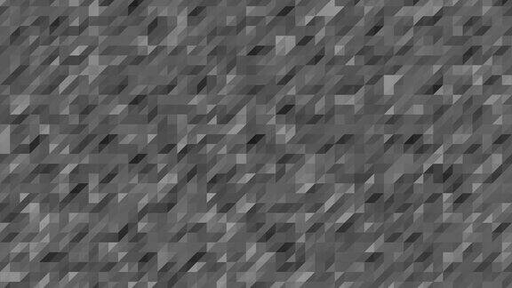 抽象多边形几何曲面移动灰色三角形的低多边形运动背景