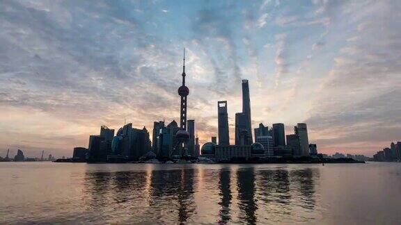 上海早上4k时间流逝
