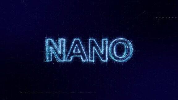 NANO文字图标数字编码技术背景