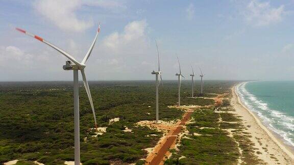 斯里兰卡的风力发电厂