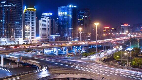 北京夜景延时拍摄