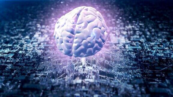 人工智能全息大脑从主板传输数据