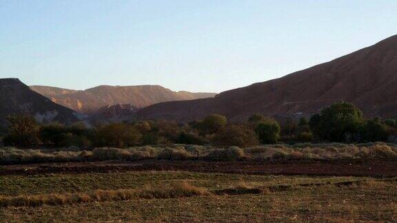 阿塔卡马沙漠中的一座山