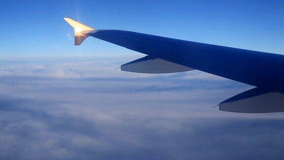 旅客飞机 高空景观