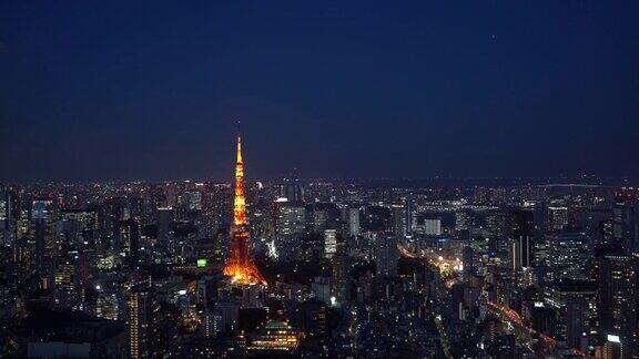 东京城市夜景